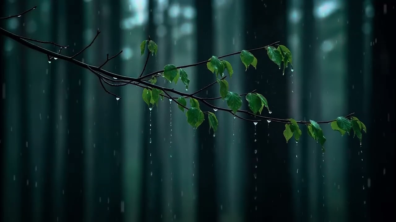 Deep Sleep Rain | Nature Ambience, Sound Therapy, Healing Rain, Stress Relief