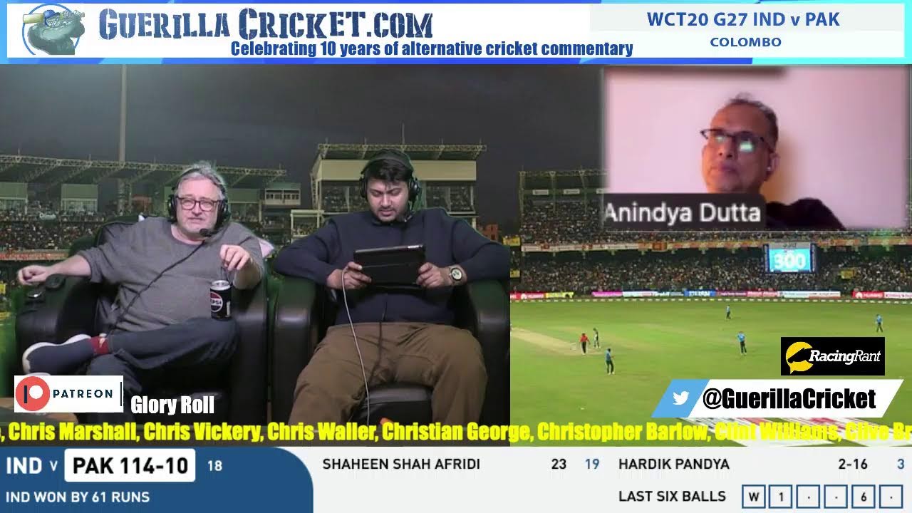WCT20 G27,, IND v PAK, Colombo