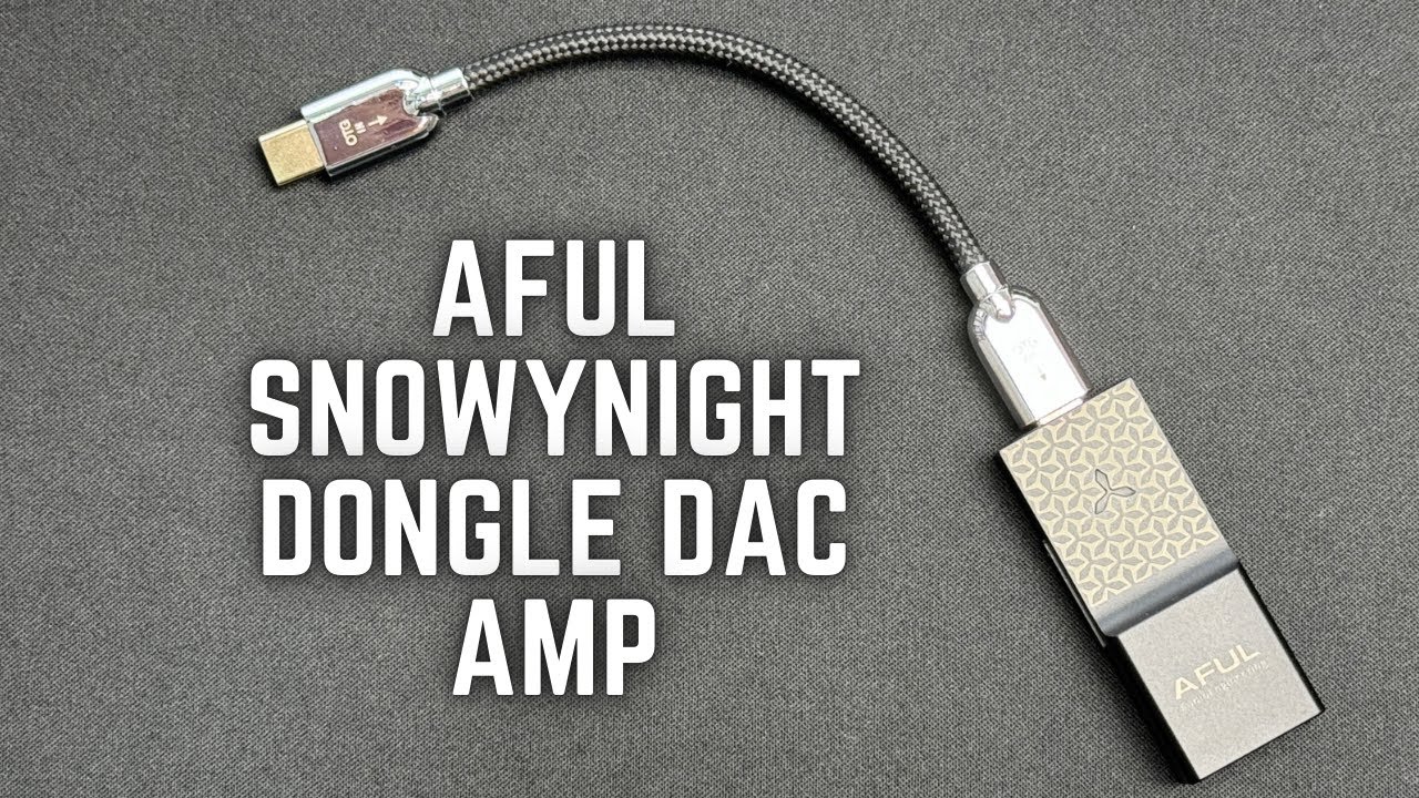 AFUL SnowyNight Dual CS43198 USB Lossless Stable Transmission Portable DAC & AMP