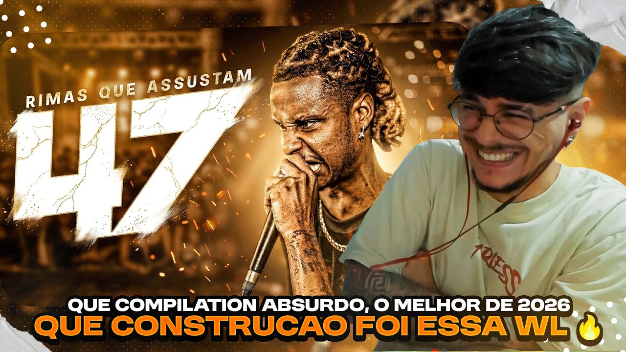 ALAN REAGE A 47 RIMAS ASSOMBROSAS em 2026! ☢️ | REACT