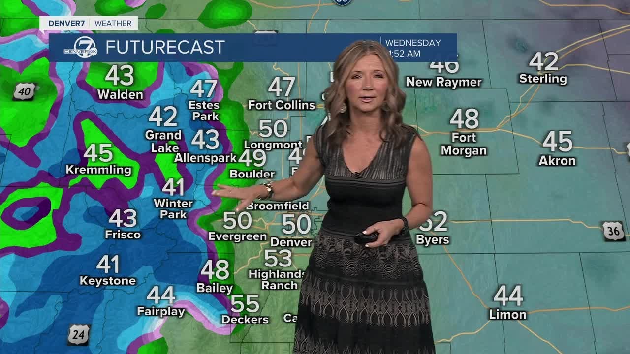 Начало апреля в районе Денвера выдалось прохладным и дождливым.