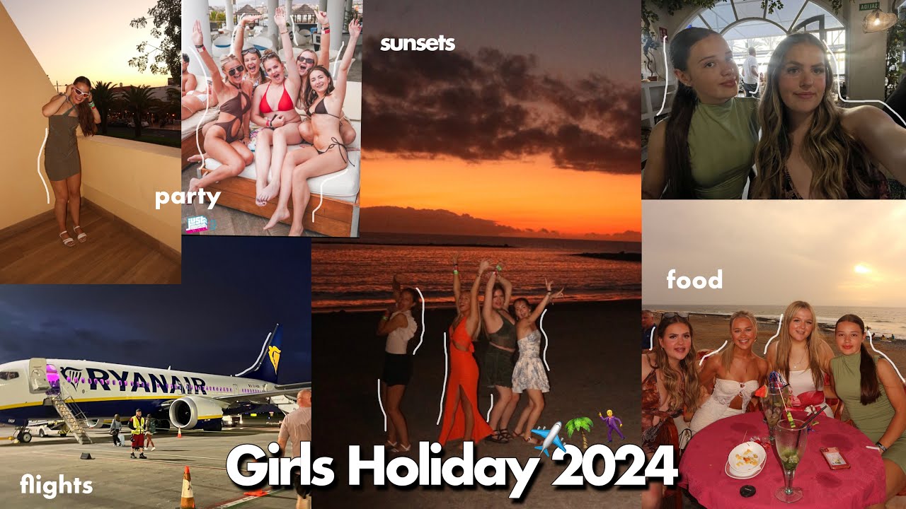 GIRLS holiday to TENERIFE 2024 | first party holiday🕺👙