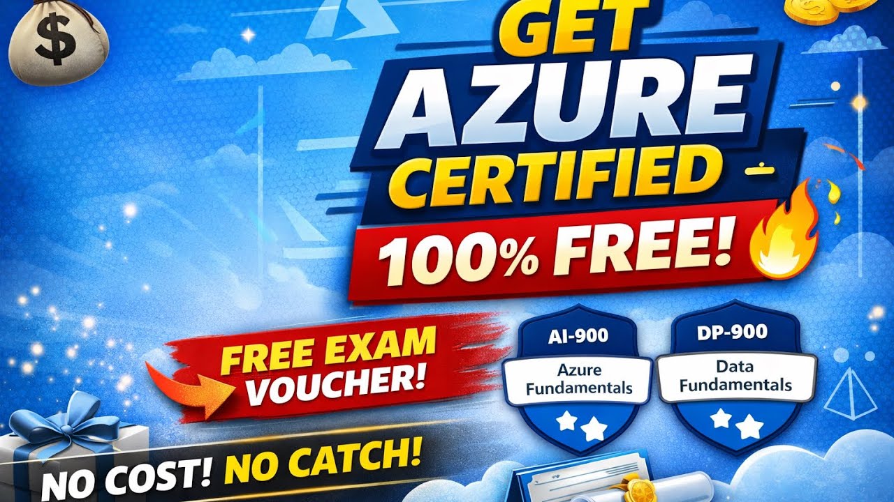 Бесплатный ваучер на сертификацию Azure 2026 💯 | Оплата не требуется!