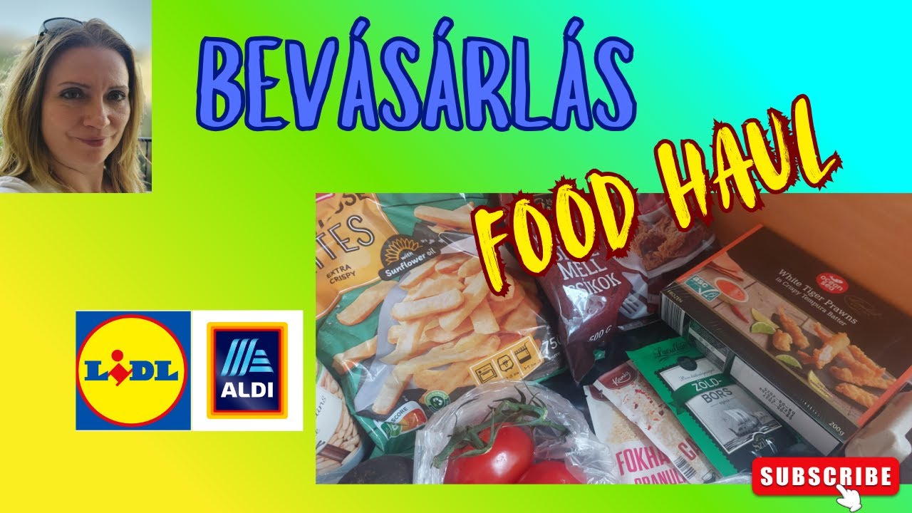 ALDI ÉS LIDL HETI BEVÁSÁRLÁS - 2025. november GROCERY HAUL