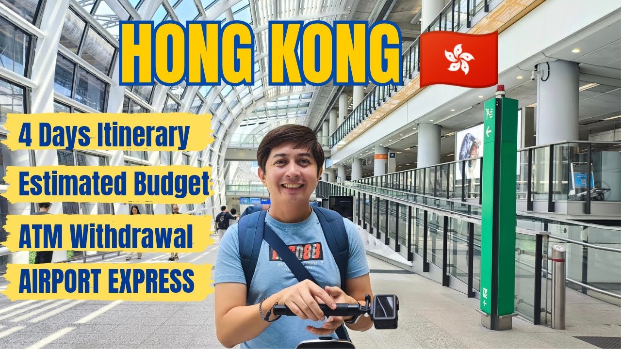 Hong Kong 4 Days DIY Itinerary, Budget, GCASH ATM Withdrawal, HK Airport Express & More 🇭🇰✈️