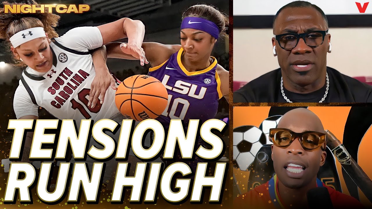 Shannon Sharpe & Chad Johnson react to LSU-South Carolina scuffle in SEC Championship | Nightcap