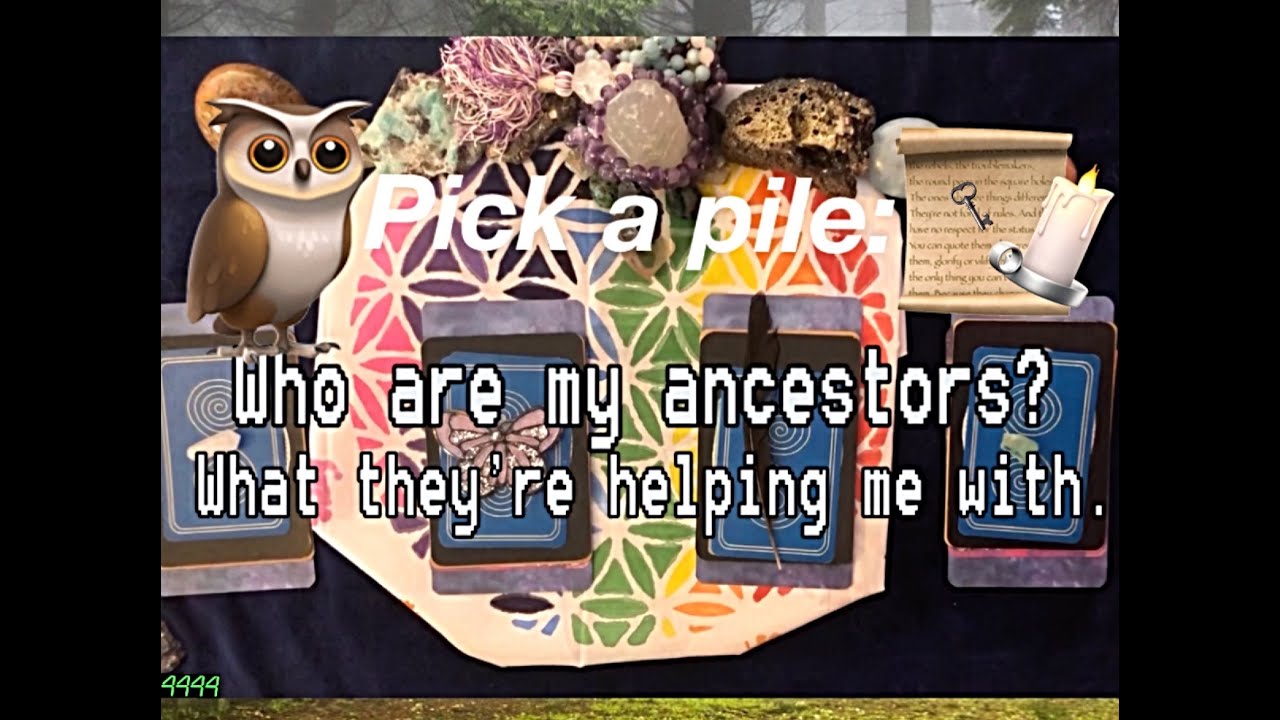 Pick a card: WHO ARE MY ANCESTORS?