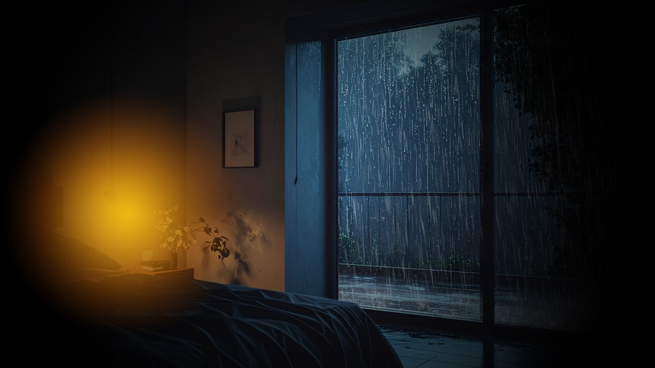 Night Rain to Help You Slow Down Before Bed