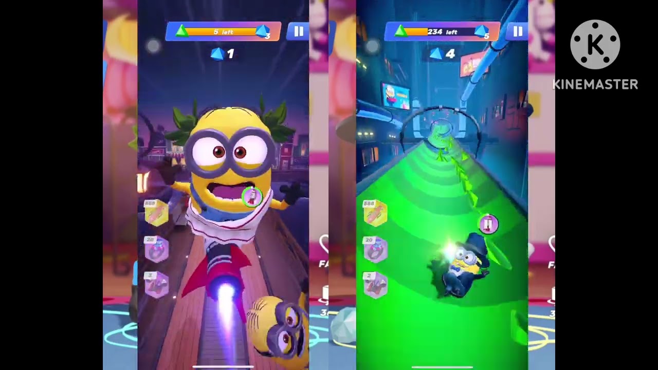 Minion Rush Unity Athenian Minion and Millionaire Minion goes to Adventure run (Lunar New Year)