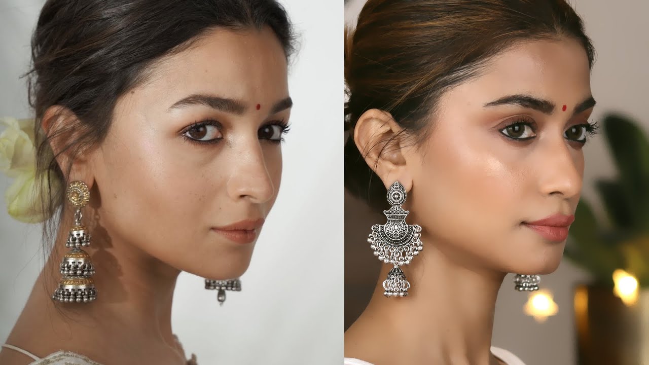 Alia Bhatt 'Gangubai Kathiawadi' promotions Inspired Makeup Look