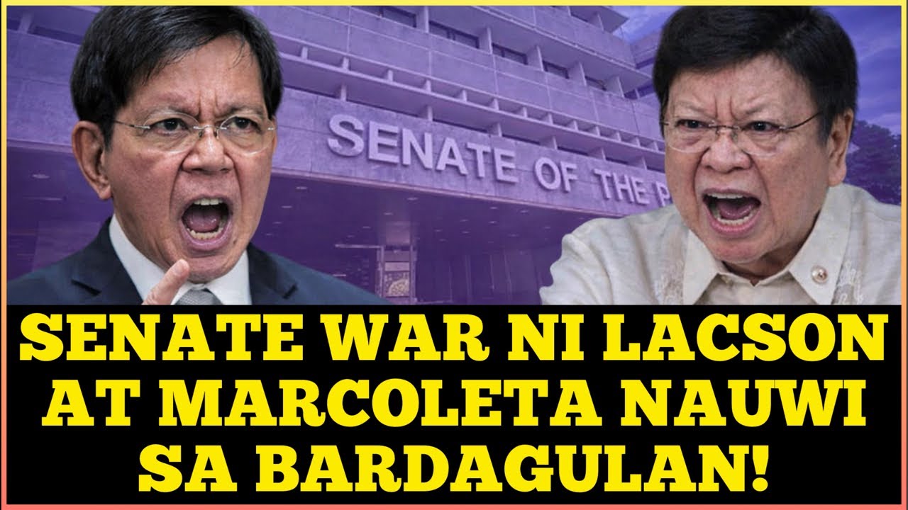 Kent Garcia is live! BANGAYAN NI PING LACSON AT MARCOLETA SA SENADO NAUWI SA PERSONALAN