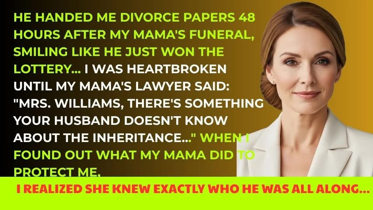 My Husband Filed for Divorce Right After I Inherited My Mom’s Fortune —He Thought He Hit the Jackpot
