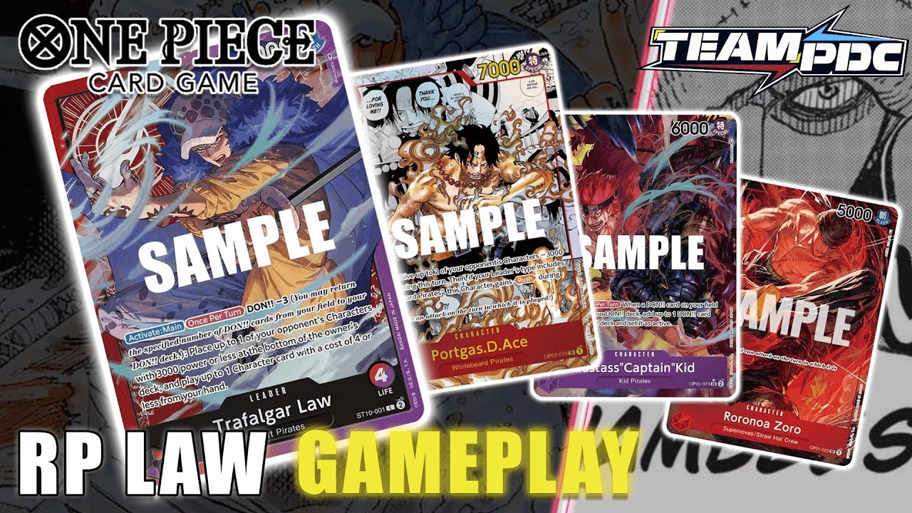 RP LAW CRASH COURSE IN OP05 | One Piece Card Game