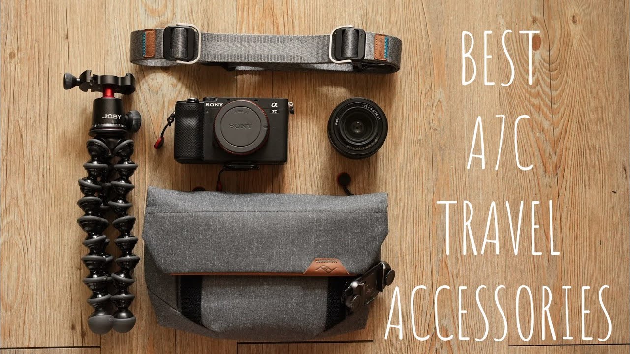 Best Sony A7C Travel Accessories and Gear #sonya7c