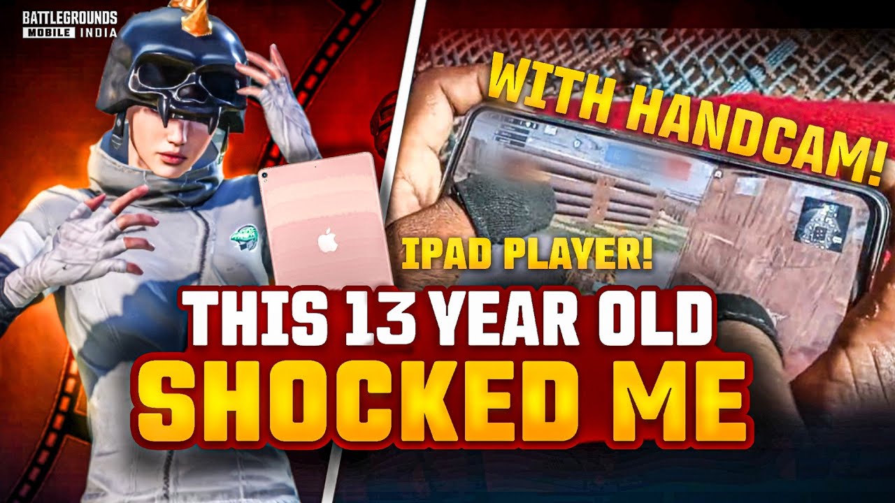 13 YEAR OLD🤯IPAD PLAYER SHOKED ME🥵#1 ANDROID PLYER IN INDIA🇮🇳⚡