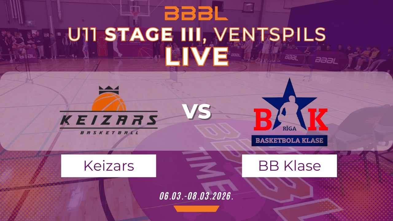 RBS Centrs-2 2015 vs Basketbola klase 2015 | BBBL U11 | Stage III