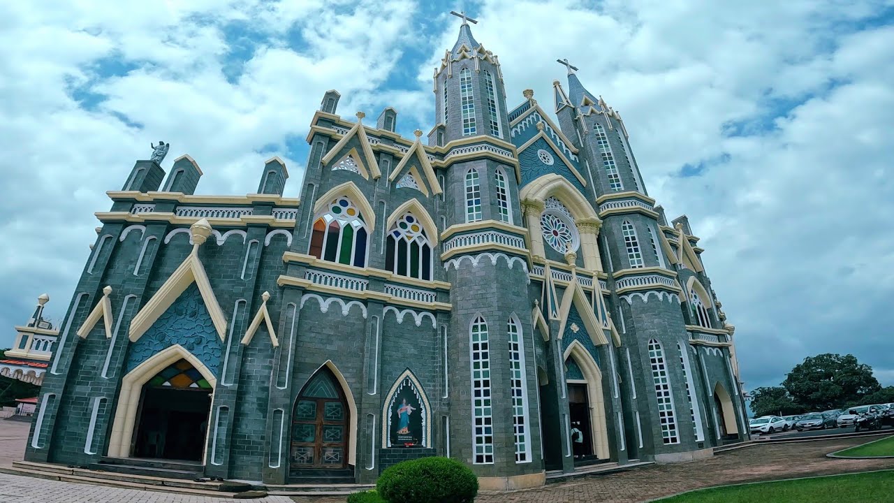St. Lawrence Minor Basilica | Karkala Church | Attur Church | 4k Video 2022