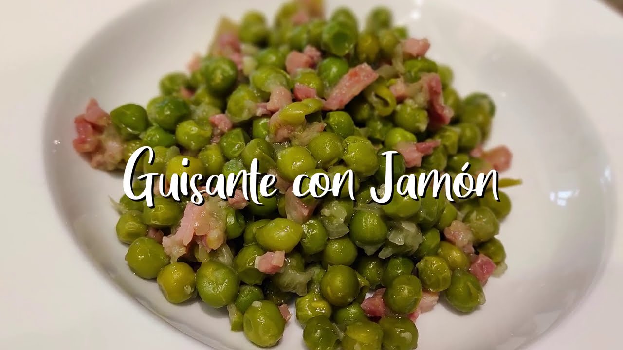 Guisantes con Jamón en Olla GM Modelo H Deluxe de Cecotec