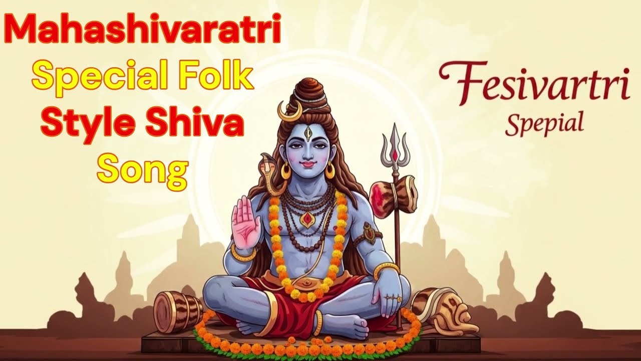 Mahashivaratri Special Folk Style Shiva Song |  Sanskrit Devotional Song