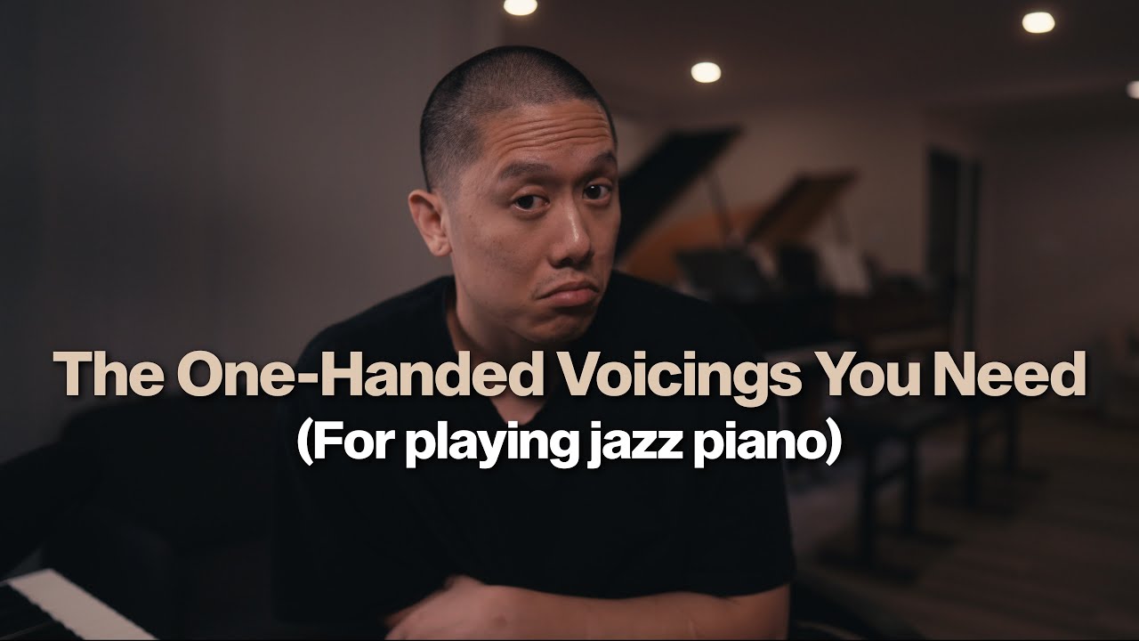 All The One Handed Piano Jazz Voicings You'll Ever 