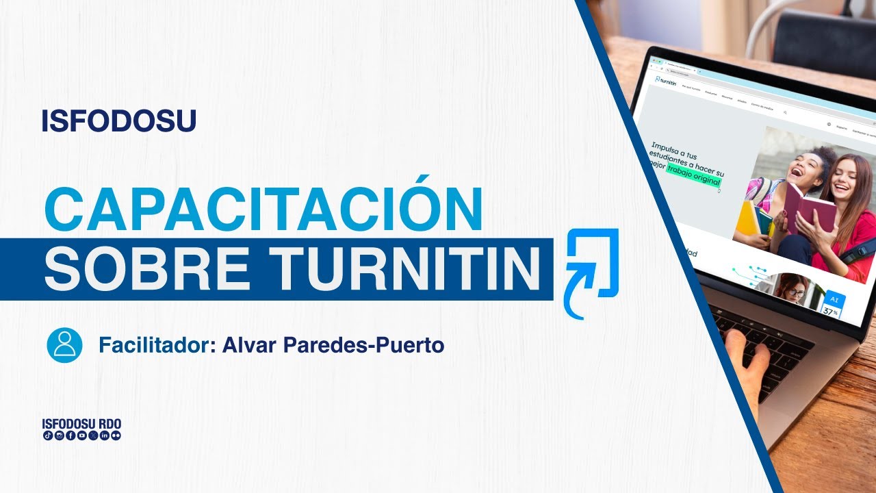 Capacitación sobre Turnitin  | Alvar Paredes-Puerto