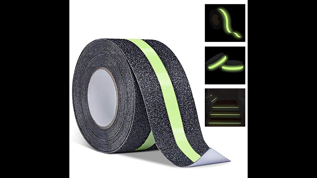 OBIXO Anti Slip Grip Tape,Non-Slip Traction Tapes With Glow In The Dark Reduce The Risk Of Slipping