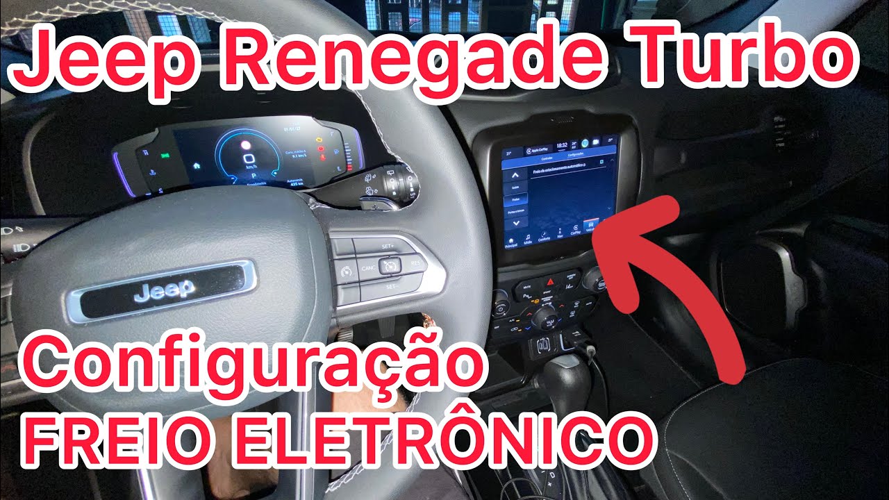JEEP RENEGADE aprenda a Configuração do FREIO ELETRÔNICO