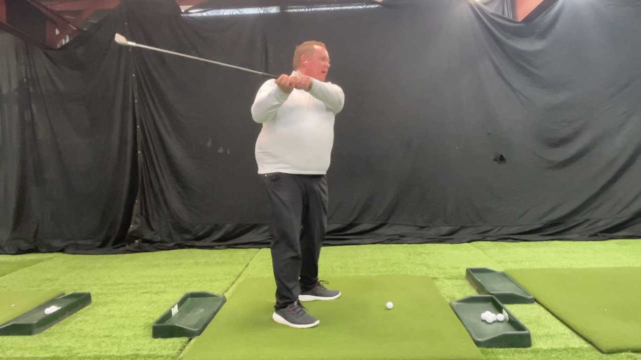 How to prevent over swing - Big Body Golfer