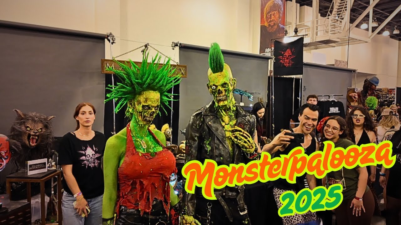 Monsterpalooza 2025 BEST Horror Convention in Pasadena!