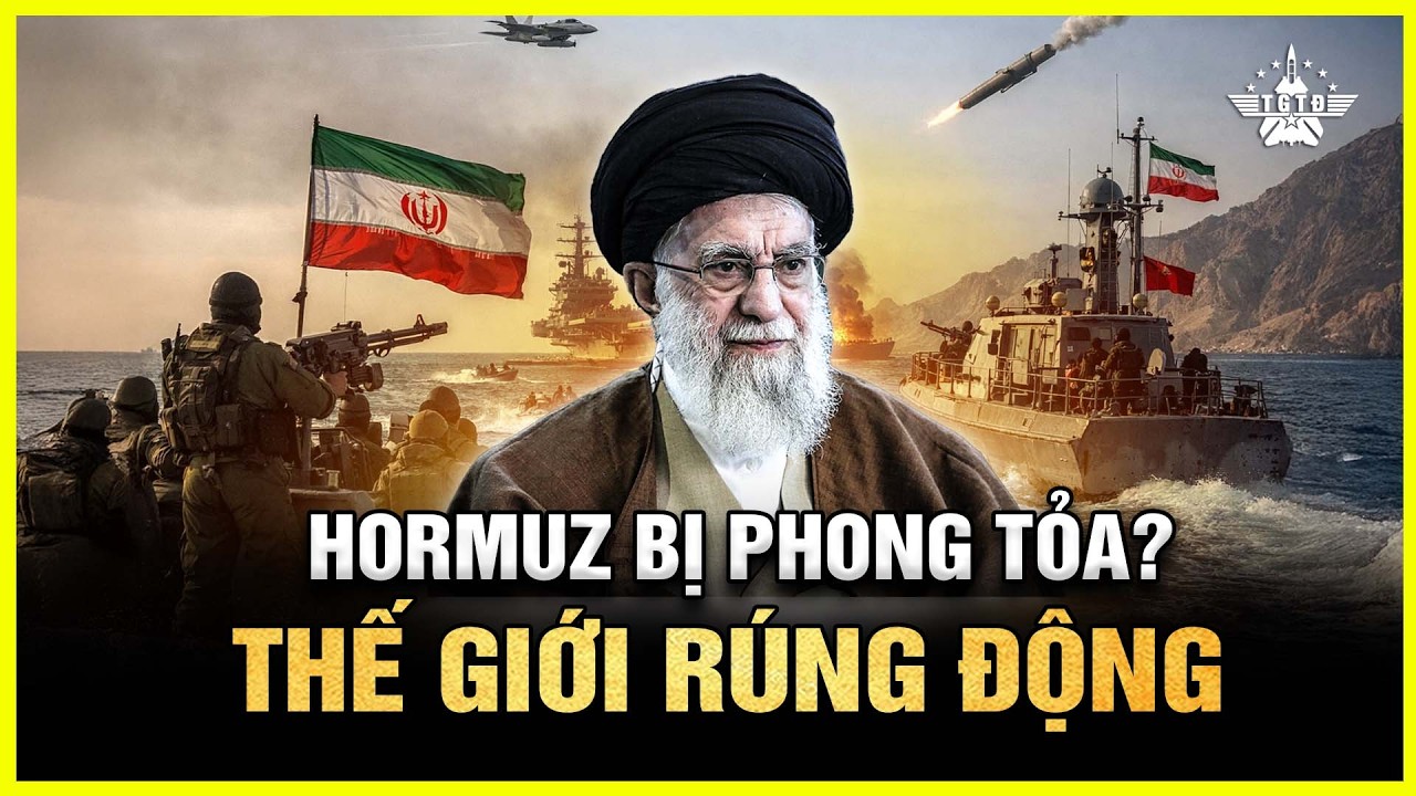 Phong Toả Một Phần Eo Biển Hormuz: Iran Thách Thức Mỹ - Không Kích Đếm Ngược Từng Giờ!