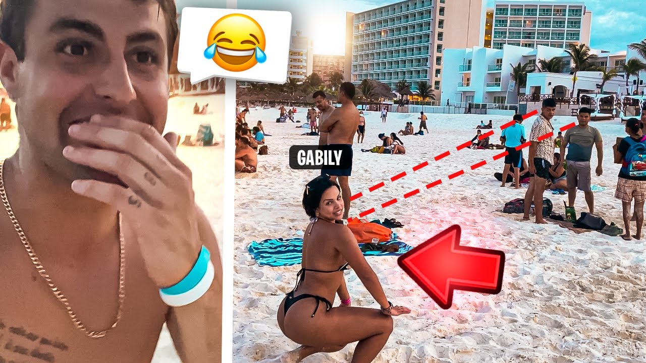 ELA DANÇOU FUNK NA PRAIA NA FRENTE DE ESTRANHOS!! 🏖 🎵