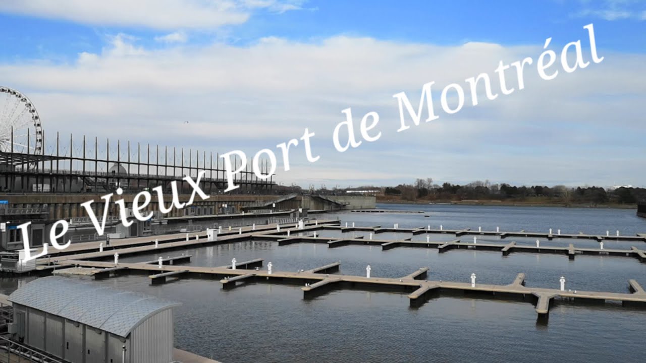 Tour à Montréal direction Vieux port // جولة في مونتريال باتجاه الميناء القديم 🚢⚓