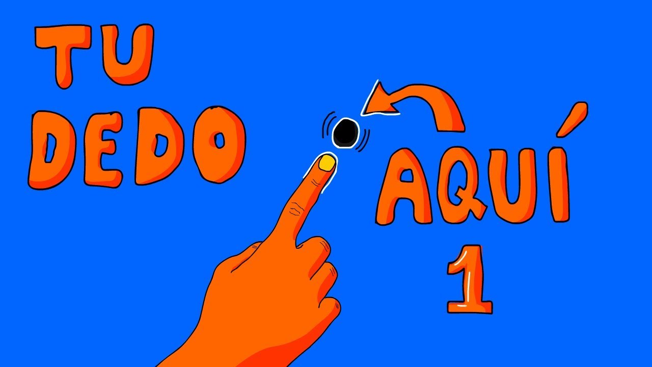 PON TU DEDO AQU&Iacute; 1 - JUEGO