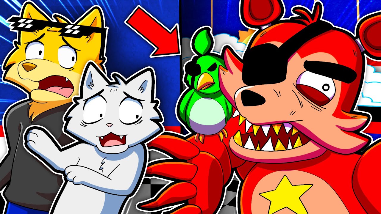 CACCIA AGLI ANIMATRONICS SEGRETI NELLA VERA PIZZERIA DI FNAF SU GMOD! FOXY GIGANTE VUOLE MANGIARCI?!