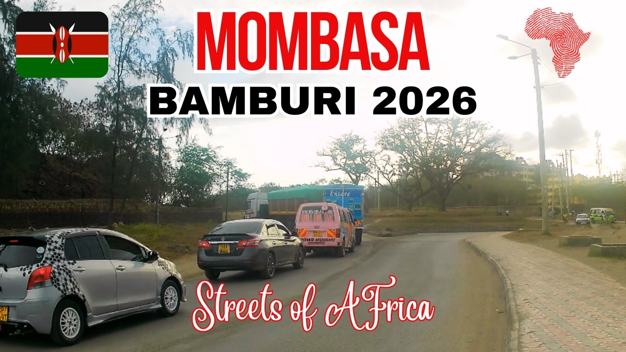 [4K] MOMBASA STREET WALK 2026 🇰🇪 | LIFE AROUND BAMBURI CEMENT FACTORY