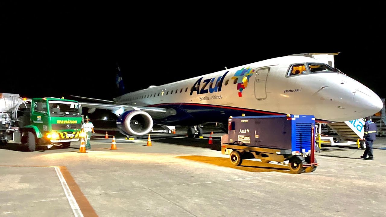 AZUL | E195 | Porto Seguro(BPS) - Belo Horizonte(CNF) (AD9151) #E195 #AzulLinhasAereas