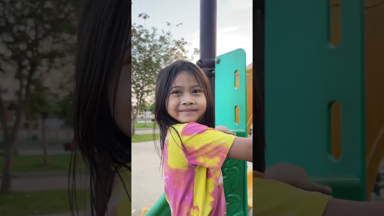 Sethika went to playing at playground 