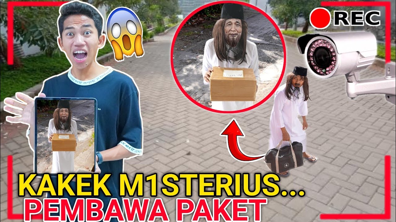 TEREKAM CCTV! Kakek2 Pembawa Paket Misterius Didepan Rumah Arik?!😱 Isinya Apa Ya? | Mikael TubeHD