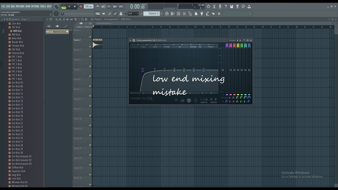 AYAS - Music|| how to avoid basic low end mistake