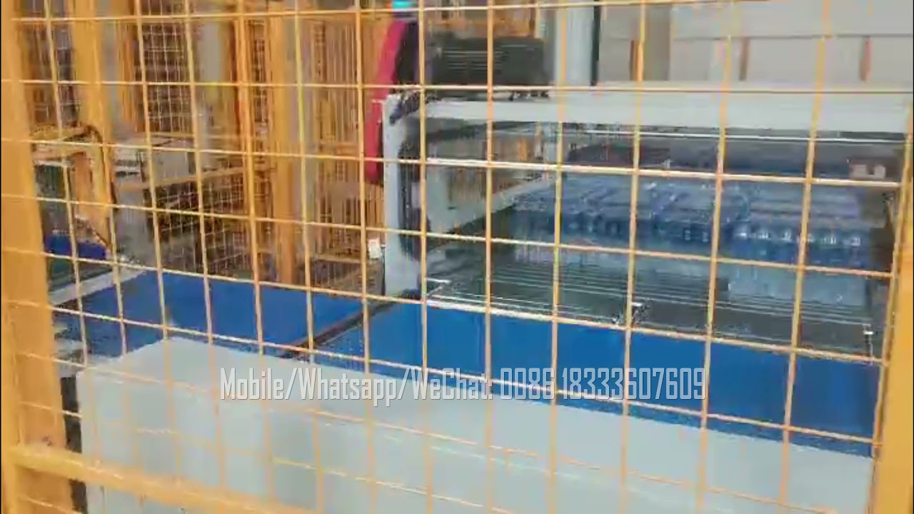 Automatic Palletizer Stacking Machine for Bottle Water Shrink Wrapped Packs Price Young Chance Pack