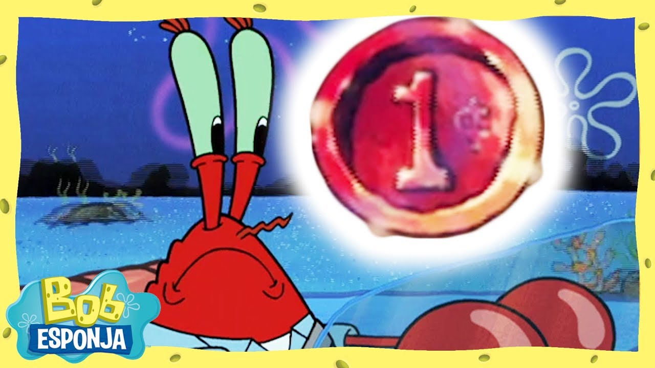 Obsessão por Moedas | Bob Esponja em Português