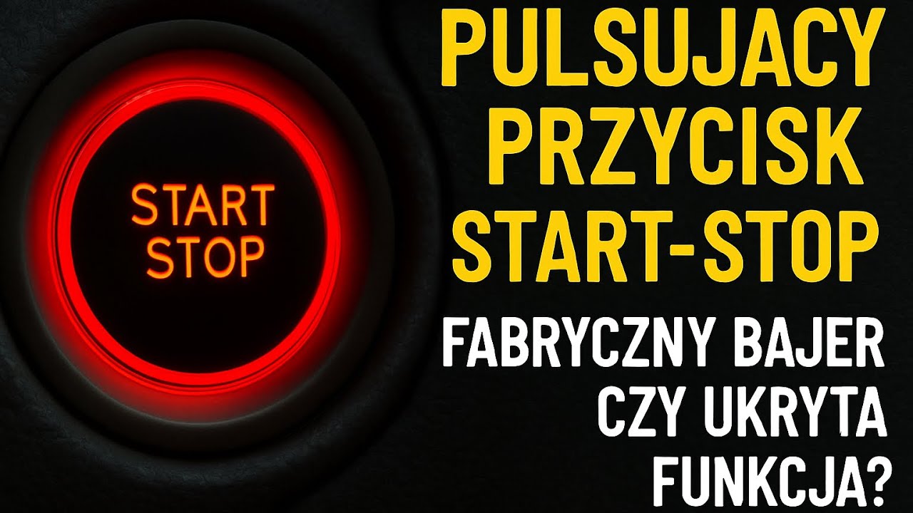 Pulsujący przycisk Start-Stop &ndash; fabryczny bajer czy ukryta funkcja? #motoryzacja