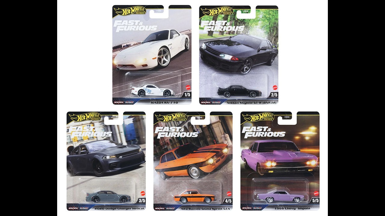 Hot Wheels 2025 Fast and Furious Mix2. İmpala yakıyor #inceleme  #hotwheels #diecast