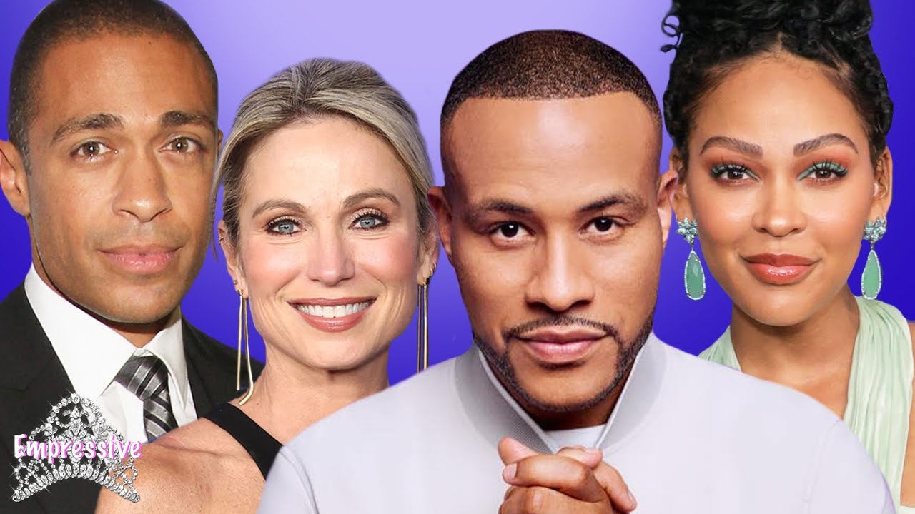 Devon Franklin still in PAIN over Meagan Good | TJ Holmes & Amy Robach SUSPENDED b/c of their affair