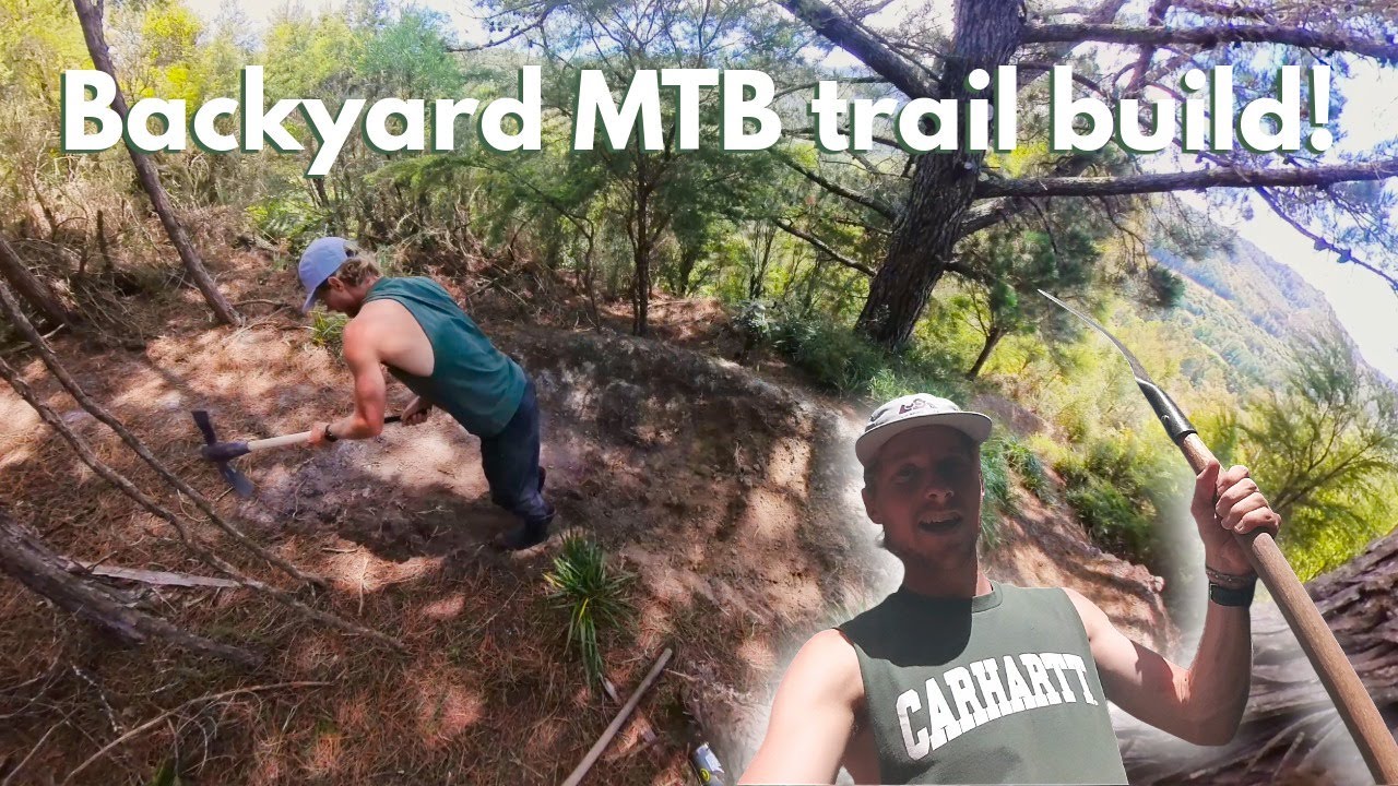Rebuilding my backyard MTB Trail!