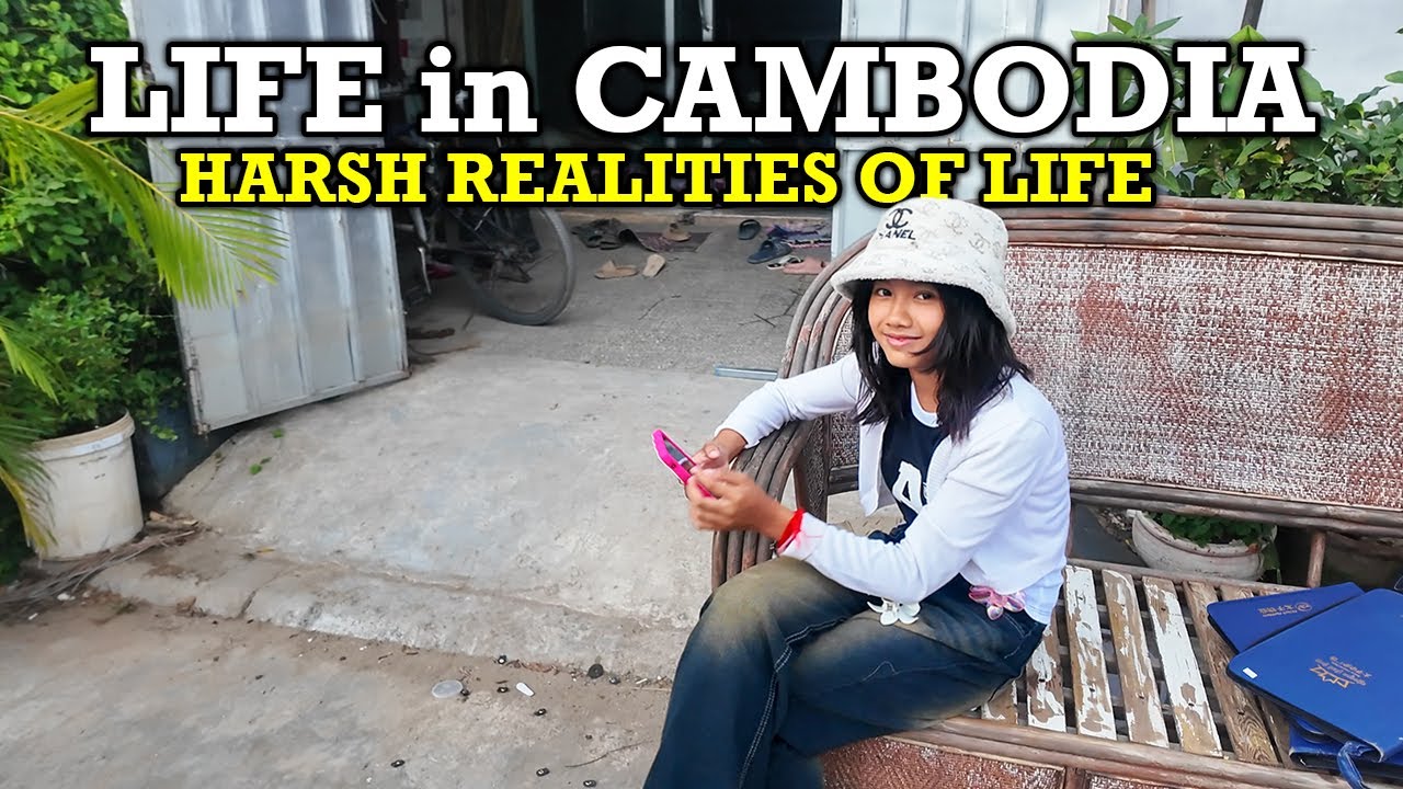 The Reality of Life in a Cambodia Slum | [2K] Walk Tour