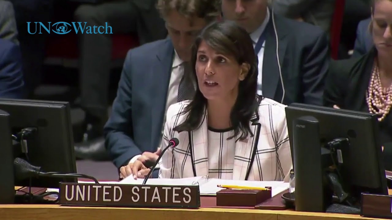 Nikki Haley: 'Outrageous' for Security Council to fail to condemn Hamas rocket attacks