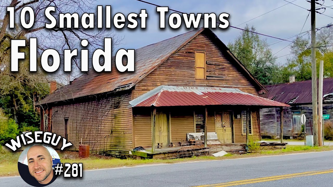 10 SMALLEST Towns in FLORIDA