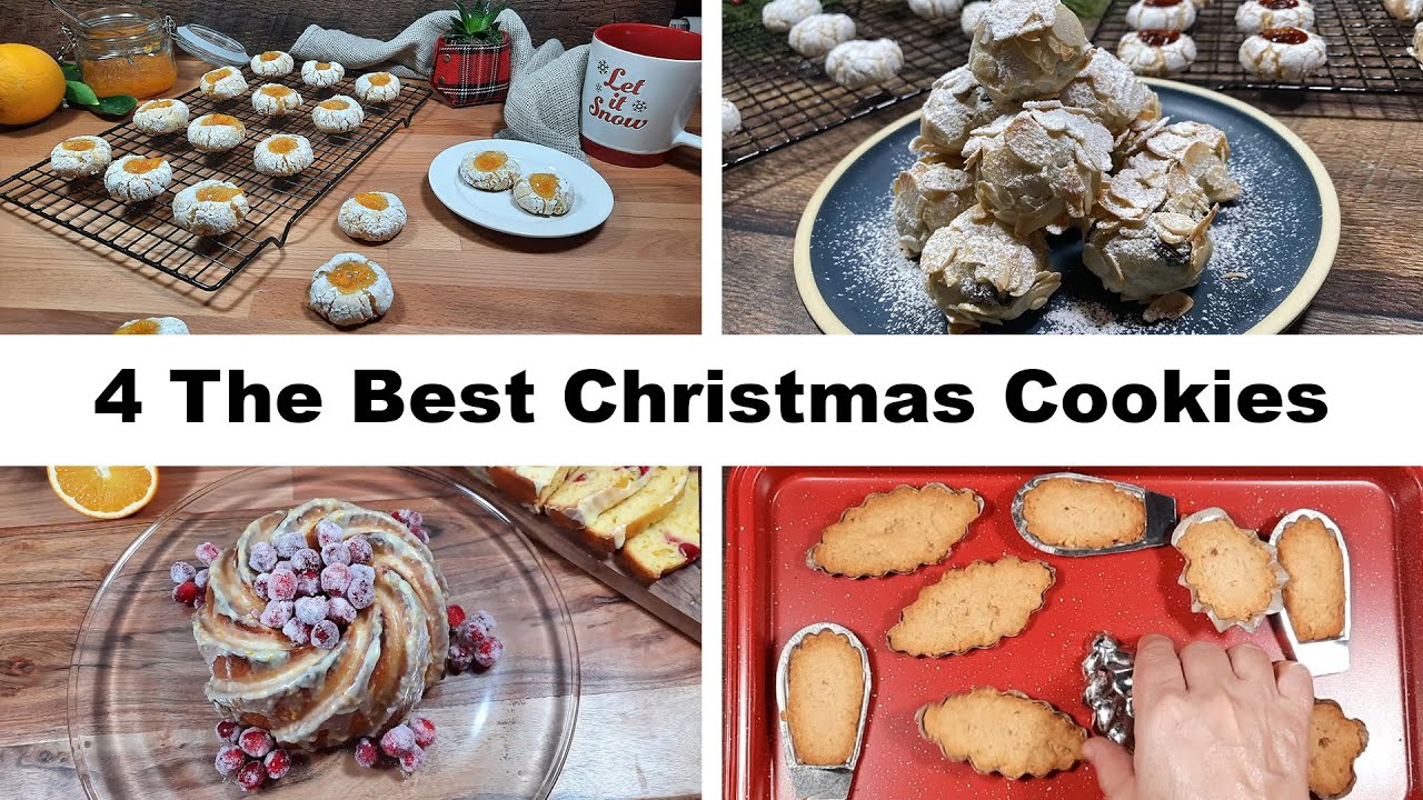 4 Of the Best Christmas Cookis | So easy, anyone Can make these