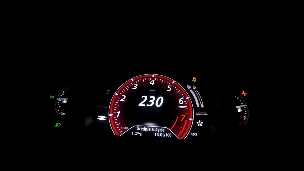 2018 Renault Megane R.S. TCe 280 MT Cup - acceleration 0-200 km/h